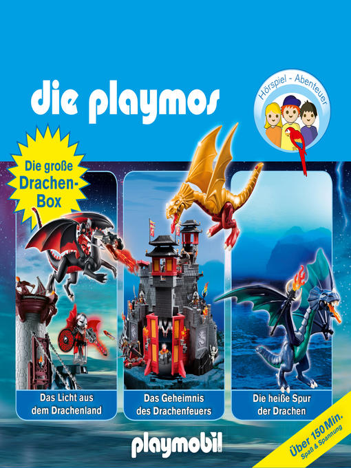 Title details for Die Playmos--Das Original Playmobil Hörspiel, Die große Drachen-Box, Folgen 13, 38, 50 by Simon X. Rost - Wait list